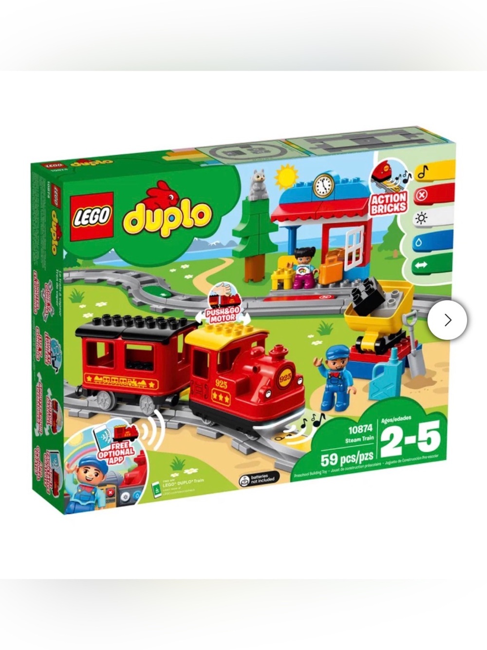 Lego Duplo 10874 Duplo My Town Steam Train